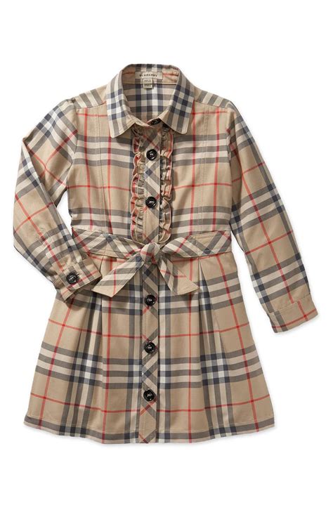 nordstrom baby girl burberry dresses